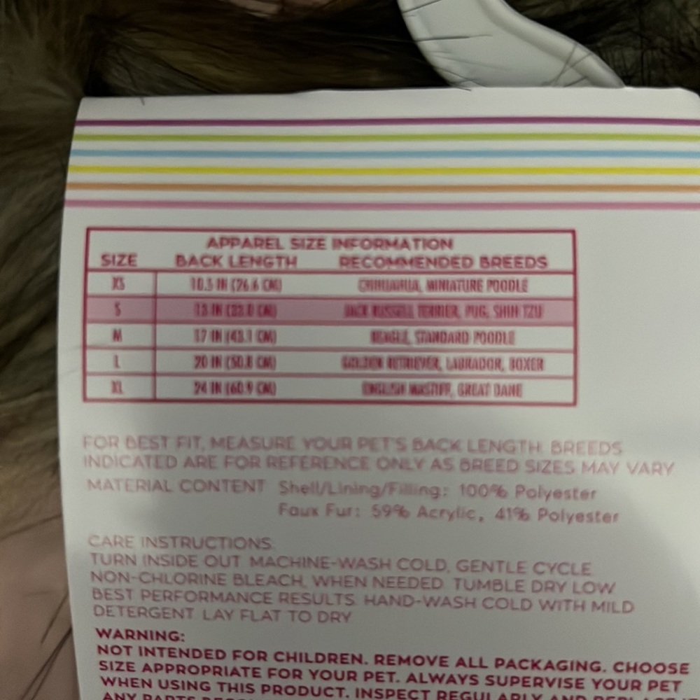 Dog jacket - Picture 2 of 4